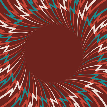 Spiral abstract stripes background. Abstract radial linesのイラスト素材
