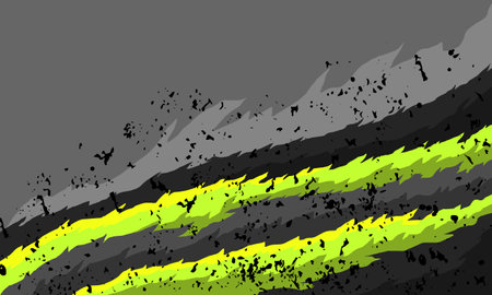 Abstract stripes racing background for car wrap decalのイラスト素材