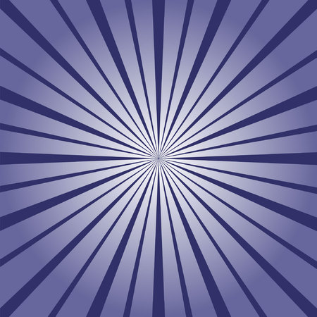 Sunburst dark blue in retro style illustration.のイラスト素材