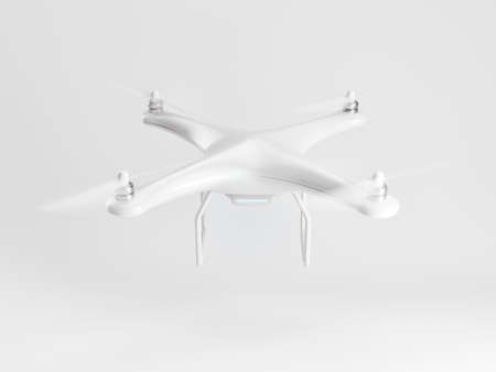 Generic design remote control air drone. Express Fast Delivery Serviceの写真素材
