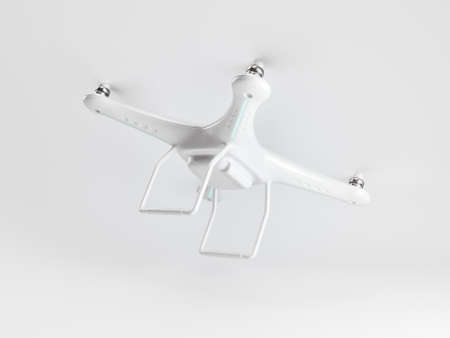 Generic design remote control air drone. Express Fast Delivery Service.の写真素材