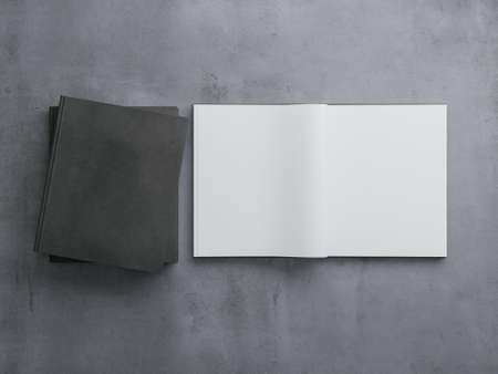 Blank corporate identity stationery set. Branding mockup. Paper, presentation design templateの写真素材