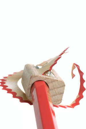 Grinding manual machining mechanical pencil sharpenerの写真素材