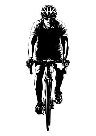 Cyclingのイラスト素材
