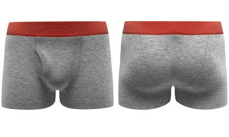 3d Rendered Men's Boxer Briefsの写真素材