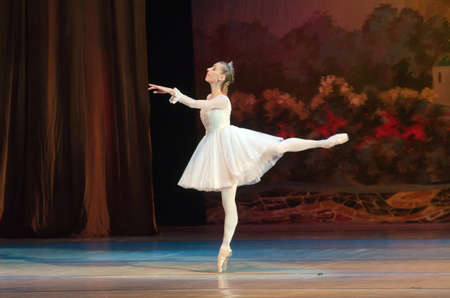 DNIPROPETROVSK, UKRAINE - DECEMBER 20, 2015: Nutcracker ballet performed by members of the Dnipropetrovsk Opera and Ballet Theatre balletのeditorial素材