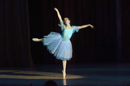 DNIPROPETROVSK, UKRAINE - DECEMBER 20, 2015: Nutcracker ballet performed by members of the Dnipropetrovsk Opera and Ballet Theatre balletのeditorial素材