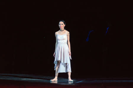 DNIPRO, UKRAINE - NOVEMBER 27, 2016: Carmen and Jose ballet performed by members of the Dnipro ...