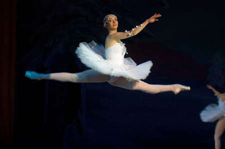 DNEPROPETROVSK, UKRAINE - FEBRUARY 18: Nutcracker ballet performed by Dnepropetrovsk Opera and Ballet Theatre ballet on February 18, 2011 in Dnepropetrovsk, Ukraine.のeditorial素材