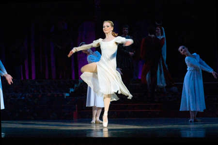 DNEPROPETROVSK, UKRAINE - APRIL 29: “Romeo and Juliet” ballet performed by Dnepropetrovsk Opera...