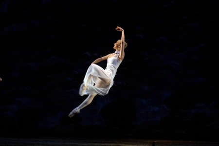 DNEPROPETROVSK, UKRAINE - OCTOBER 23: Le Corsaire ballet performed by Dnepropetrovsk Opera and Ballet Theatre ballet on October 23, 2011 in Dnepropetrovsk, Ukraine.のeditorial素材