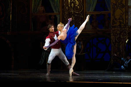 DNEPROPETROVSK, UKRAINE - OCTOBER 23: “Le Corsaire” ballet performed by Dnepropetrovsk Opera and...