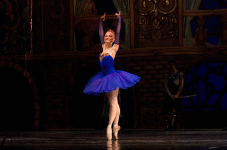 DNEPROPETROVSK, UKRAINE - OCTOBER 23: “Le Corsaire” ballet performed by Dnepropetrovsk Opera and...
