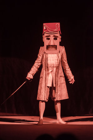 Kam'yanske, UKRAINE - DECEMBER 29, 2020: The Nutcracker and the Mouse King performed by members of...