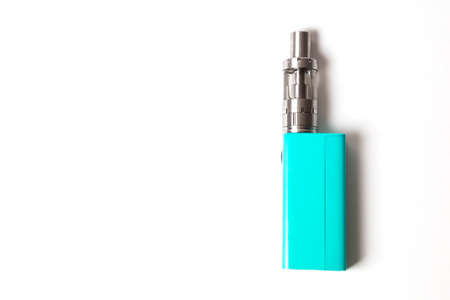 two e-cigarette (electronic cigarette, vape) isolated on the white background 
