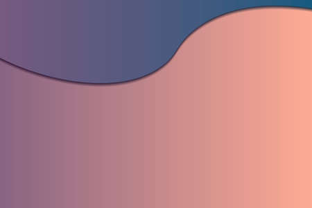 Flat geometric liquid shapes: Gradient colored abstract modern graphic elements template with copy space. Vector eps10 illustration.のイラスト素材