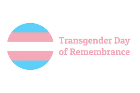 International Transgender Day of Remembrance, has been observed annually on November 20.のイラスト素材