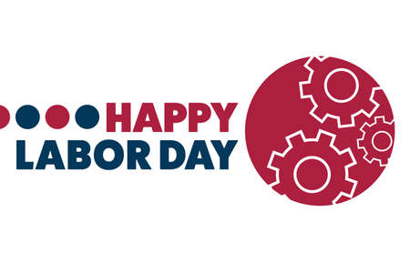 Labor Day in the United States. Holiday concept.のイラスト素材