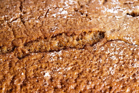 Black bread close-up. Texture on white backgroundの写真素材