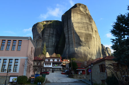 Meteora monasteries in Greece, Kastamonuの写真素材