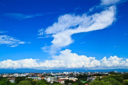 City and Skyの写真素材