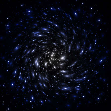 Star on sky at nightの写真素材