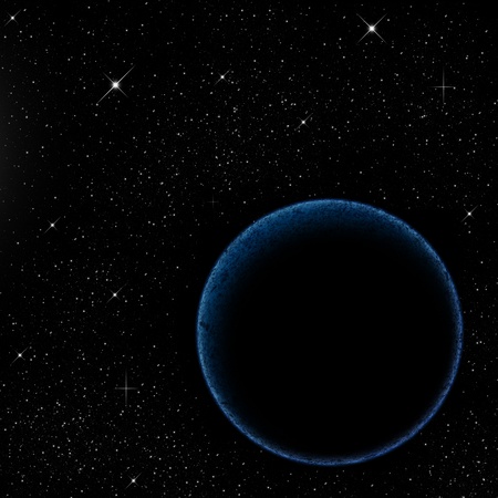 Blue planetの写真素材