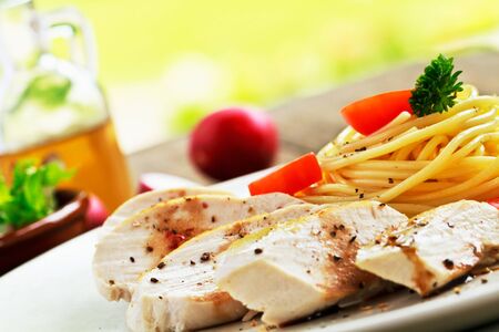 Pasta spaghettiの写真素材