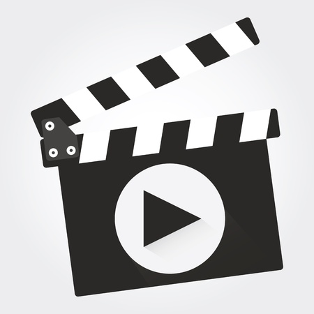 Movie clapperの写真素材