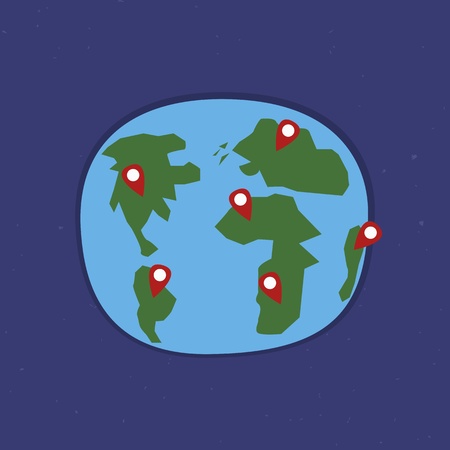 world wideの写真素材