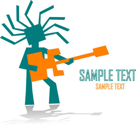 The abstract symbol of music festivalのイラスト素材