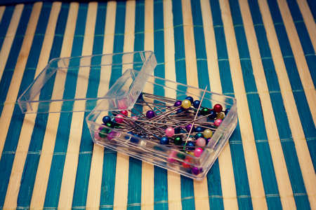 pins in box