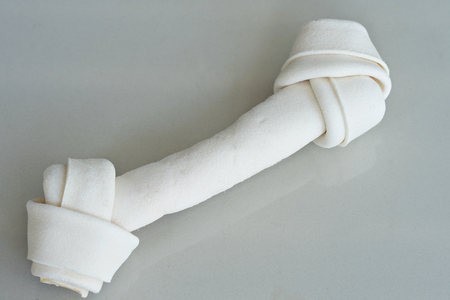 bone for dog on white background