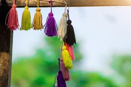 Home decorating yarnsの写真素材