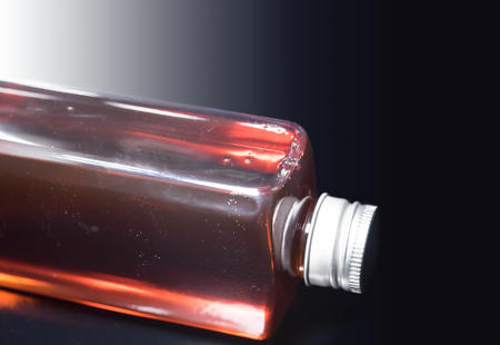 Bottle Salmon oil pack. It is a pet food supplement that helps keep your hair or skin dry.の写真素材