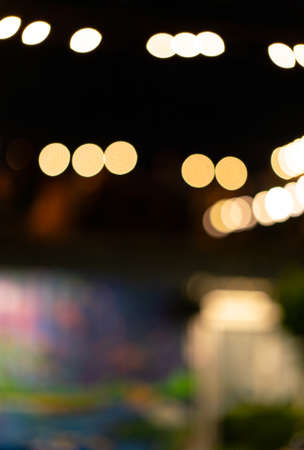 Abstracts lighting at the night time for backgroundの写真素材