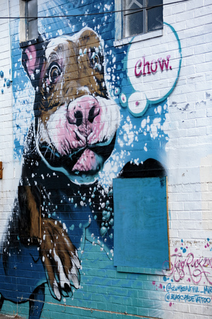 Las Vegas, NV, USA - September 22, 2017:  Art, murals, signs and public spaces at the 2017 Life is Beautiful music festival staged in downtown Las Vegas.のeditorial素材