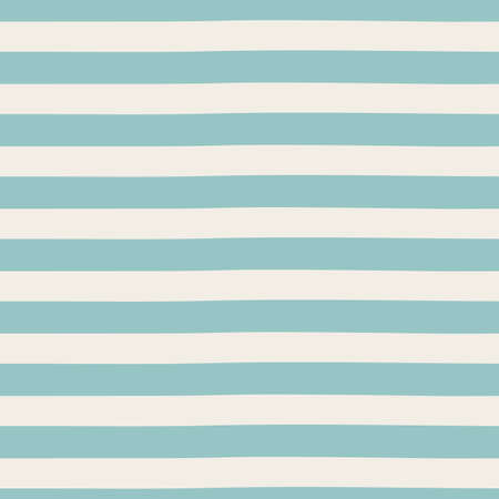Horizontal blue lines, vintage style. Vector seamless pattern.のイラスト素材
