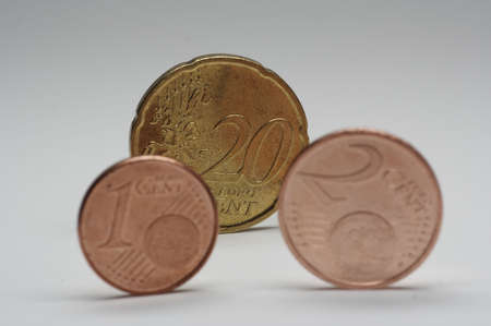 EURO Centsの写真素材