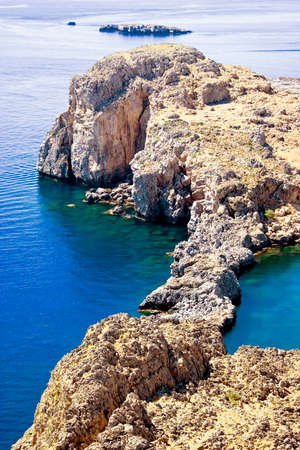 Lindos Bayの写真素材