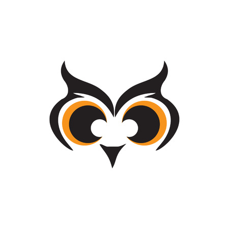 owl eyesのイラスト素材