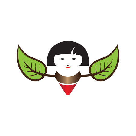 bee girlのイラスト素材