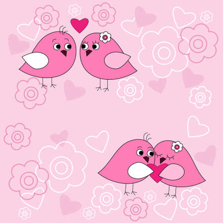 Greeting card for a weddingのイラスト素材