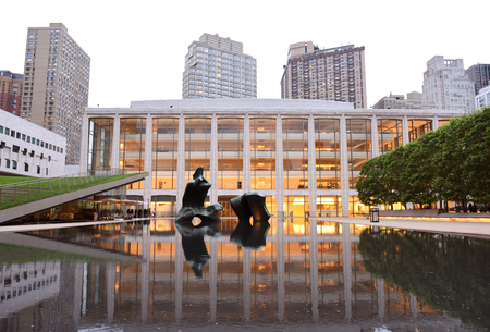 New York, USA - May 29, 2018: David Geffen Hall (New York Philharmonic).のeditorial素材