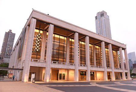 New York, USA - May 29, 2018: David H Koch Theater, New York City Ballet.のeditorial素材