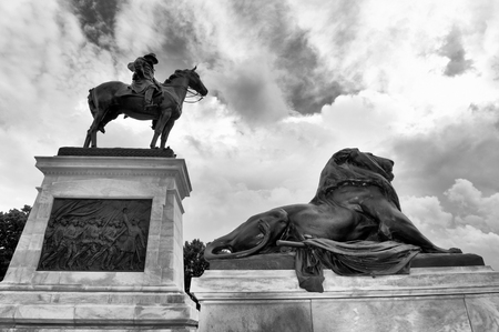 Ulysses S. Grant Memorial in Washington DCのeditorial素材