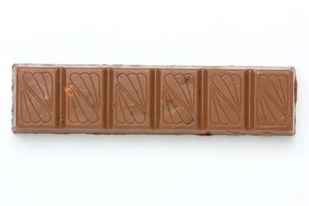 chocolate  isolated on white background.の写真素材