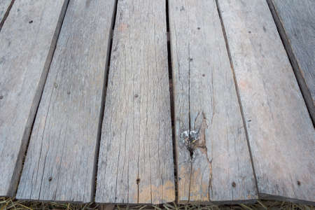Old floor wooden gray vintage texture or background.の写真素材