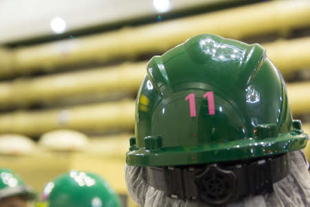 Industrial zone, Steel pipelines and equipment in power plantの写真素材