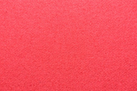 Close up of Red flannel or velvet on  billiard tableの写真素材